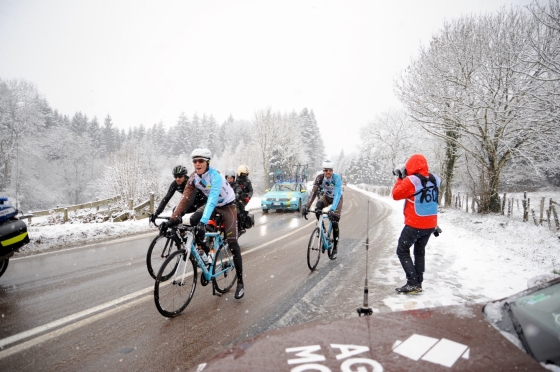 Paris Nice snow